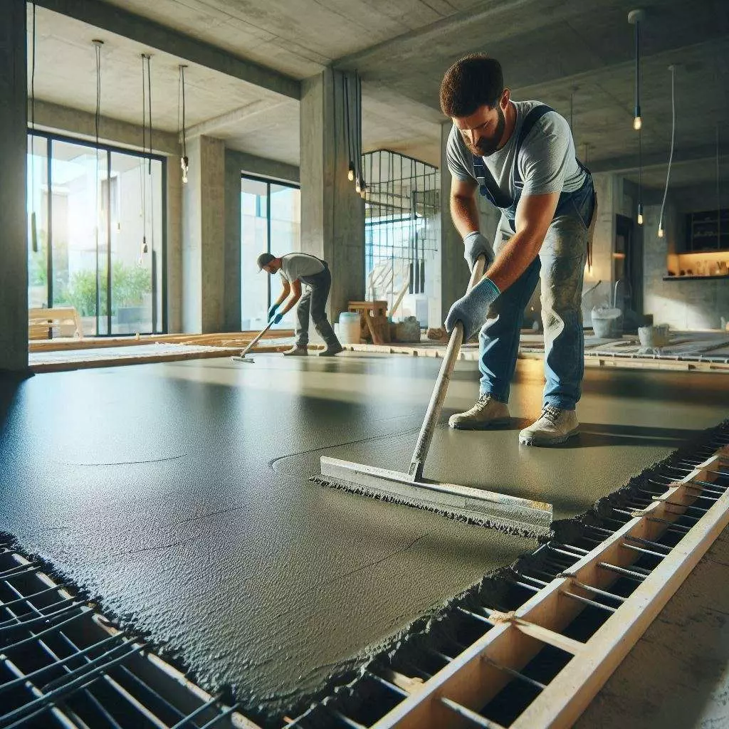 Self Levelling Concrete Topping Slab