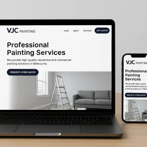 VJC Painting Australian Painter Tradie Website